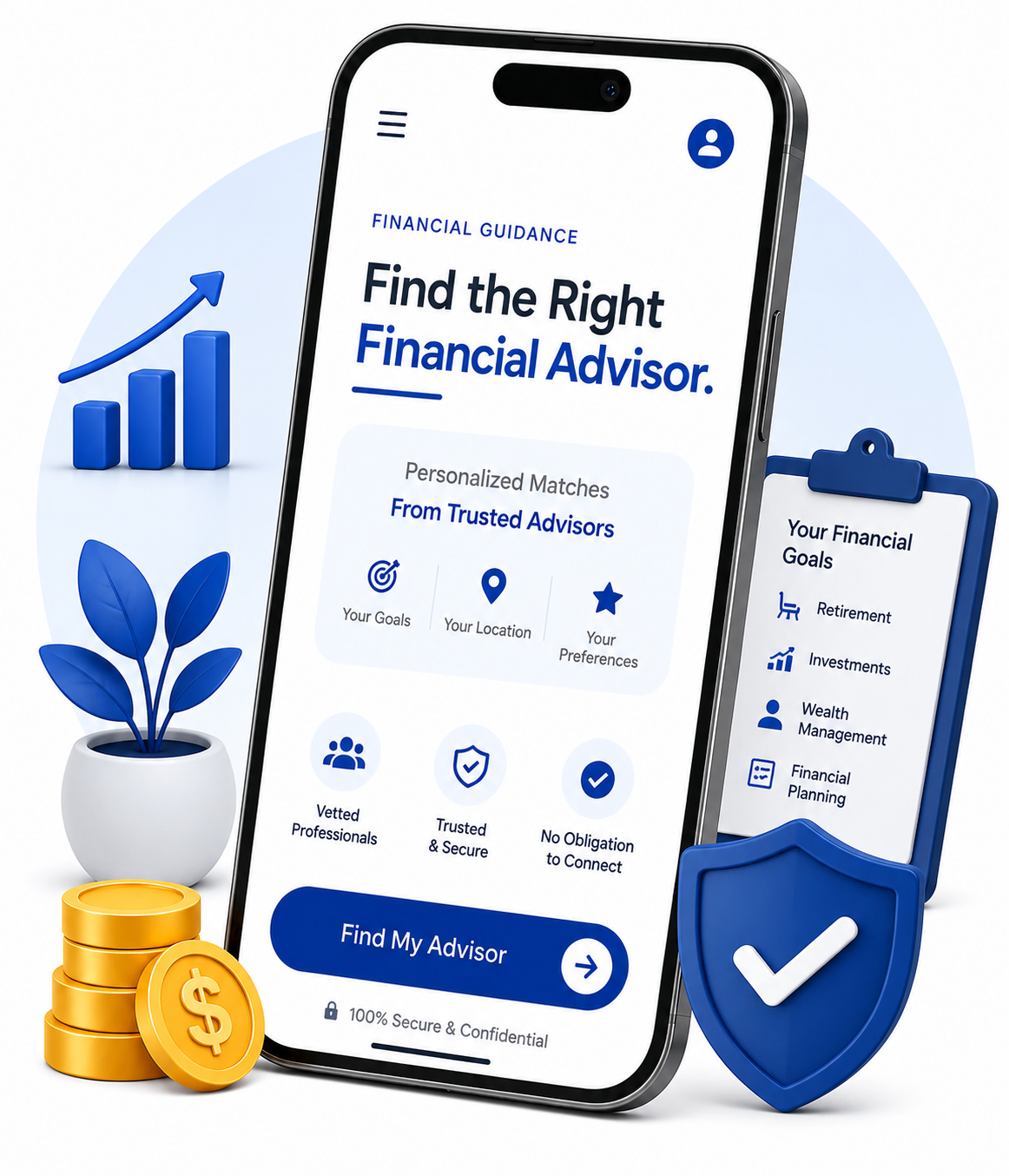 Financial Advisor hero image